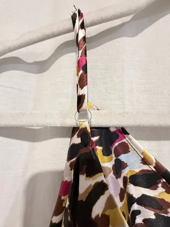 Emma & Michele Multicolor Leopard Slip Dress - Size S - Picture 7 of 8